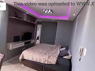 Showing New Apartment And Inaugurating With Homemade Fuck Ft Amberzinha