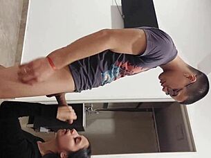 Bodybuilder Worker Conquers Hot Culona Latina Wife in POV Quickie