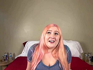 i, emma and misty, desperate amateurs, got our big tits and hot pussies banged in group casting