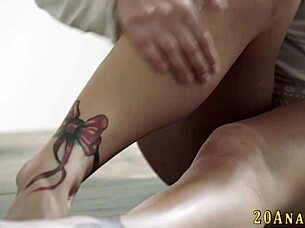 babe gets asshole eaten out