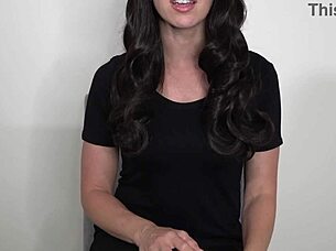 Reluctant wife fucks coworker in roleplay cuckold