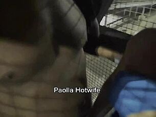 Hotwife Paolla Screams In Interracial Doggystyle On Highway, Bent Over For Exotic Cuckold Sex.