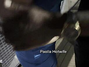 Hotwife Paolla Screams In Interracial Doggystyle On Highway, Bent Over For Exotic Cuckold Sex.