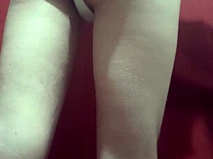 Petite shaved beauty spreads big ass wide!