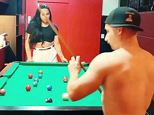 hot transvestite gives ass to muscular soccer player.