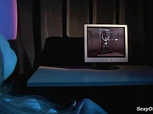 Huge Fake Tits Brunette British Milf Gets Fucked!