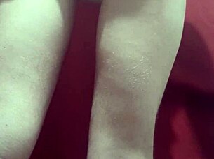 Petite shaved beauty spreads big ass wide!