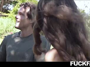 Elena koshka with stepbrother