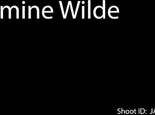 Jasmine Wilde struggles bound tight while chasing intense orgasm