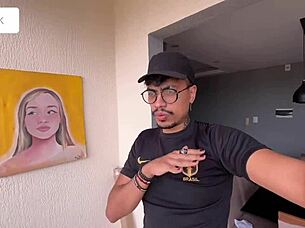 Showing New Apartment And Inaugurating With Homemade Fuck Ft Amberzinha