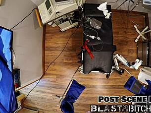 stefania mafra receives a facial after intense blowjob