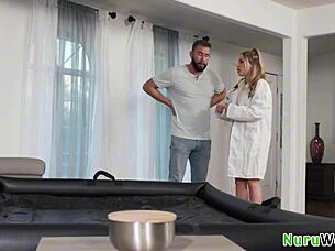 Anna Claire Clouds Prepares Will Pounder For Nuru Massage