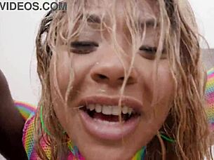 Watch Avery Jane's curvy slut debut in DAP gonzo interracial gangbang?