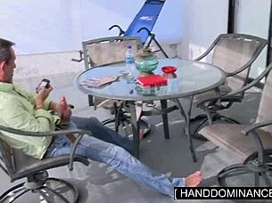 Blondie Jerked Off Her Step-Dad!