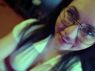 naughty woman gives rough blowjob to her paramours