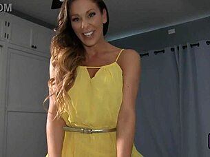 hot mature cherie deville gets fucked hard and masturbates her wet pussy!