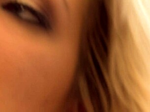 Blonde milf alysha rylee gives blowjob then gets fucked hard