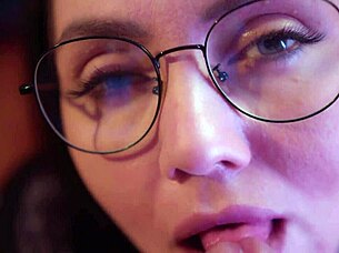 naughty woman gives rough blowjob to her paramours