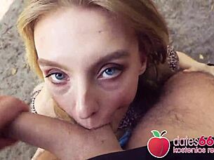 Public blowing and fucking as a tourist in Berlin