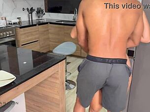 Brandon cruz and daniela andrea share dinner-themed encounter