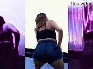 Mc Akira Dancing Funk In Homemade Lingerie Video