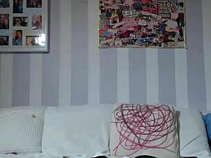 richard mann fucks the skinny brunette's ass with toys, cumming on her big tits