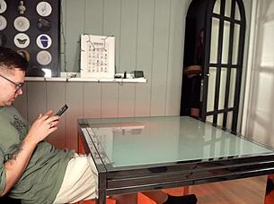 redhead delivery girl steals my pizza and gets fucked as punishment