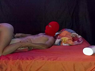 Big natural tits bouncing during homemade amateur action