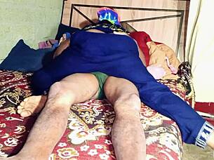 bhabhi and step sister in house at night