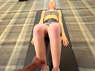 client passionately fucks her petite trainer breezy bri