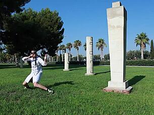 The samurai master fucks these tattooed peruvian girls hard, dominating their pussies in a wild session