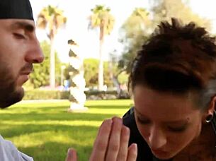 The samurai master fucks these tattooed peruvian girls hard, dominating their pussies in a wild session