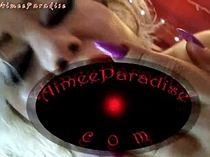 Very Beautiful Russian Milf Aimeeparadise Masturbates To Order In A Private Session