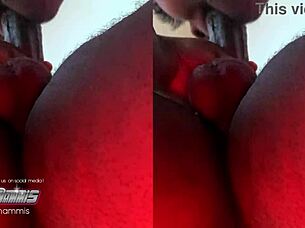 thick college girl deepthroats big black cock during audition