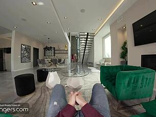 Vr bangers aria valencia and angel windell hot teen threesome pt3