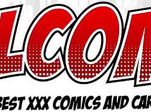 Fucking Two Hotties In The Elevator From Pervert Comics Porn