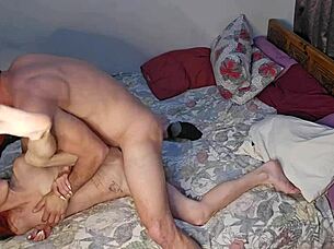 idiot humiliates girlfriend with rough fucking