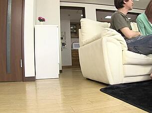 Blonde Sexy Babe Gets Banged In Group Quickie