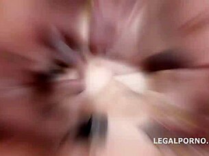 Belle claire rough anal gaping