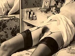 My Secret Life reveals a vintage granny fanny in a retro cumshot scene.