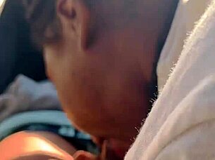 Big Black Cock Cums In Her Mouth!