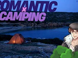 Camping trip turns wild with British friend's erotic roleplay adventure