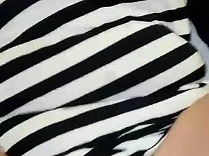 anxious wife rushes passionate group encounter before husband returns