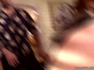 Bbw Swinger Slams Hard with a Total Stranger!