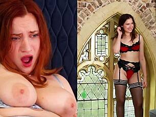 Watch this student get fucked and creampied at the party