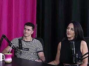 Bruna Carlos and Kel Abate fucking outdoors with toys