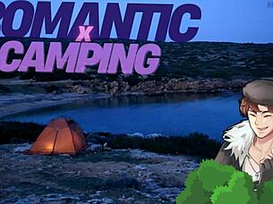 Camping trip turns wild with British friend's erotic roleplay adventure