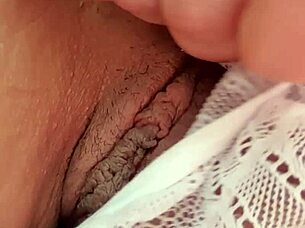 Masturbation Magic with a Big, Wet, Hairy Latina Delight