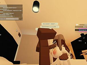 Roblox-inspired porn with Blacked featuring monster cock in hardcore group