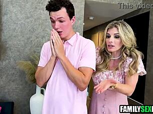 Mother in law gets some deepthroat action